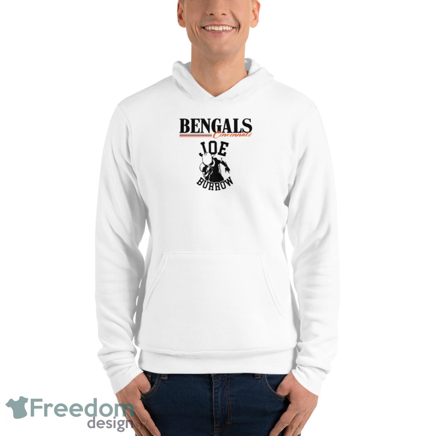 Cincinnati Bengals Football Joe Fans T, Sweat-Shirt - Freedomdesign