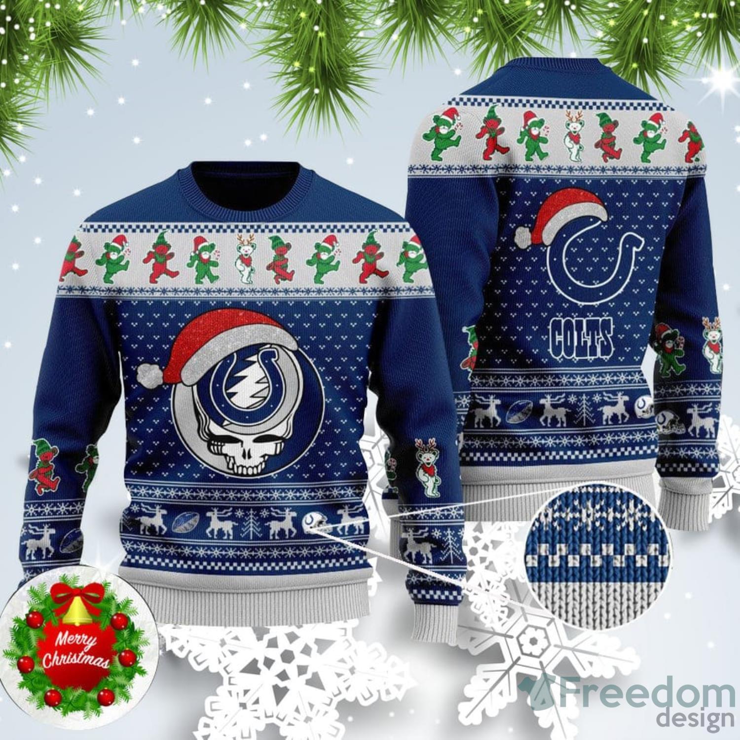 Buffalo Bills Fans Reindeers Pattern Ugly Christmas Sweater Gift -  Freedomdesign