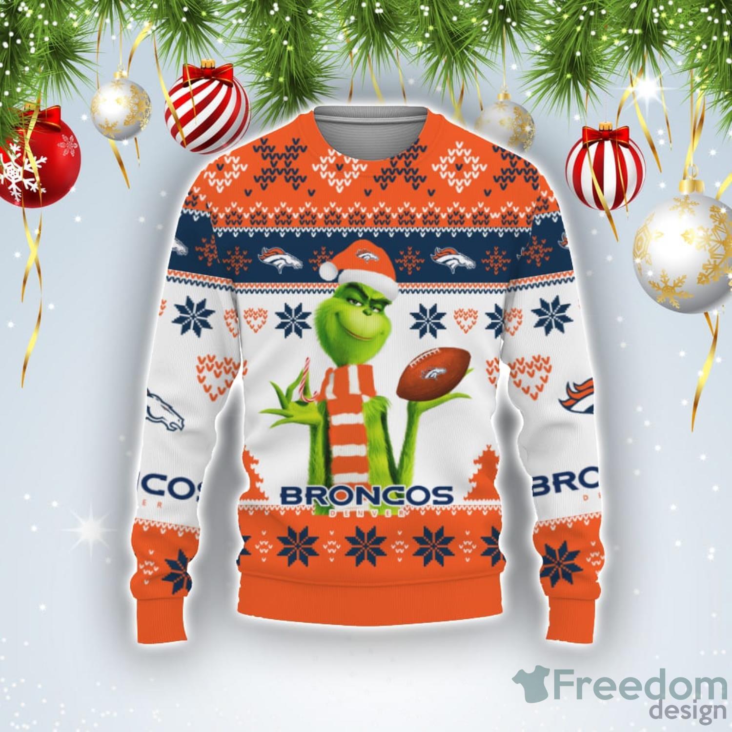 Dallas Cowboys Baby Groot And Grinch Best Friends Ugly Christmas Sweater