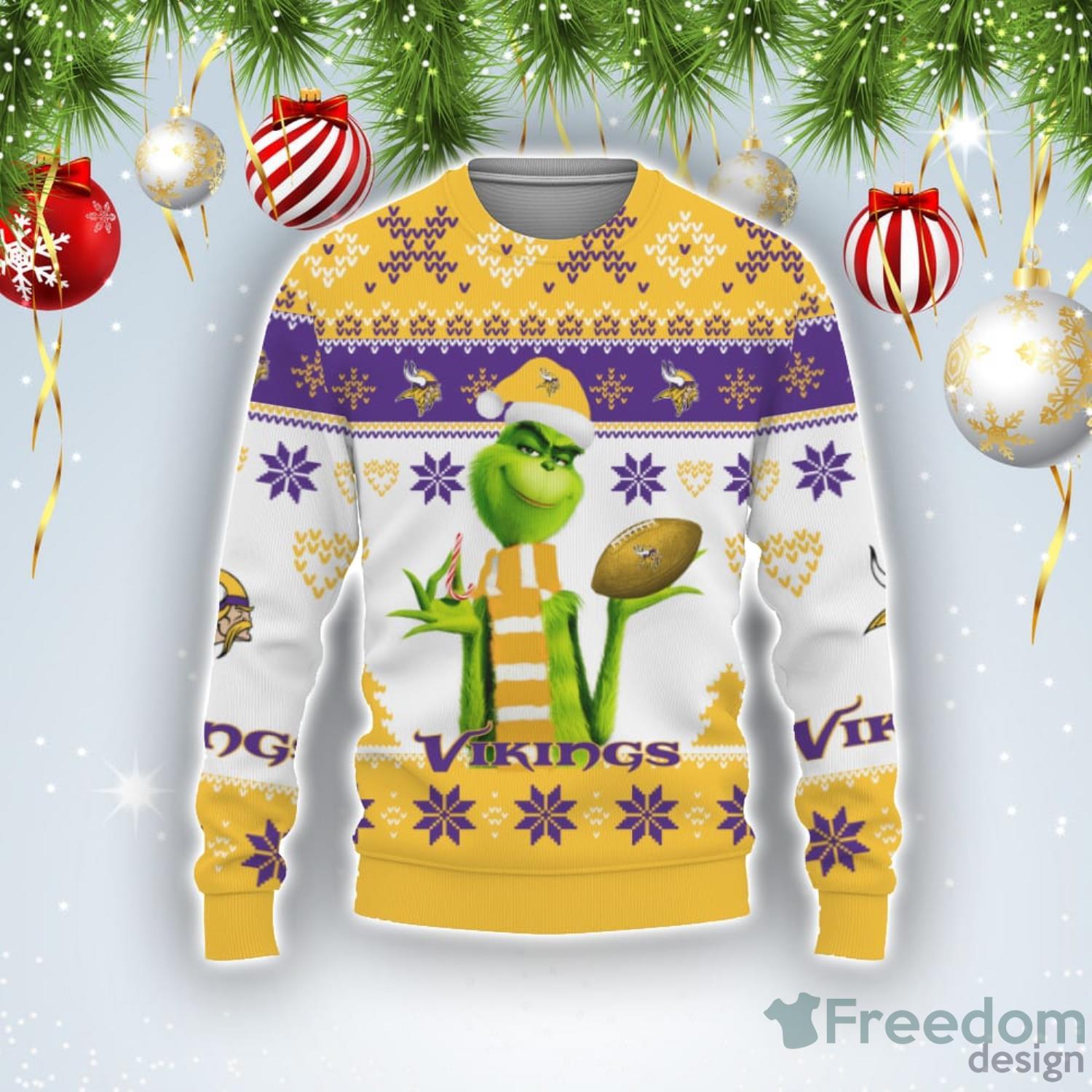 vikings holiday sweater
