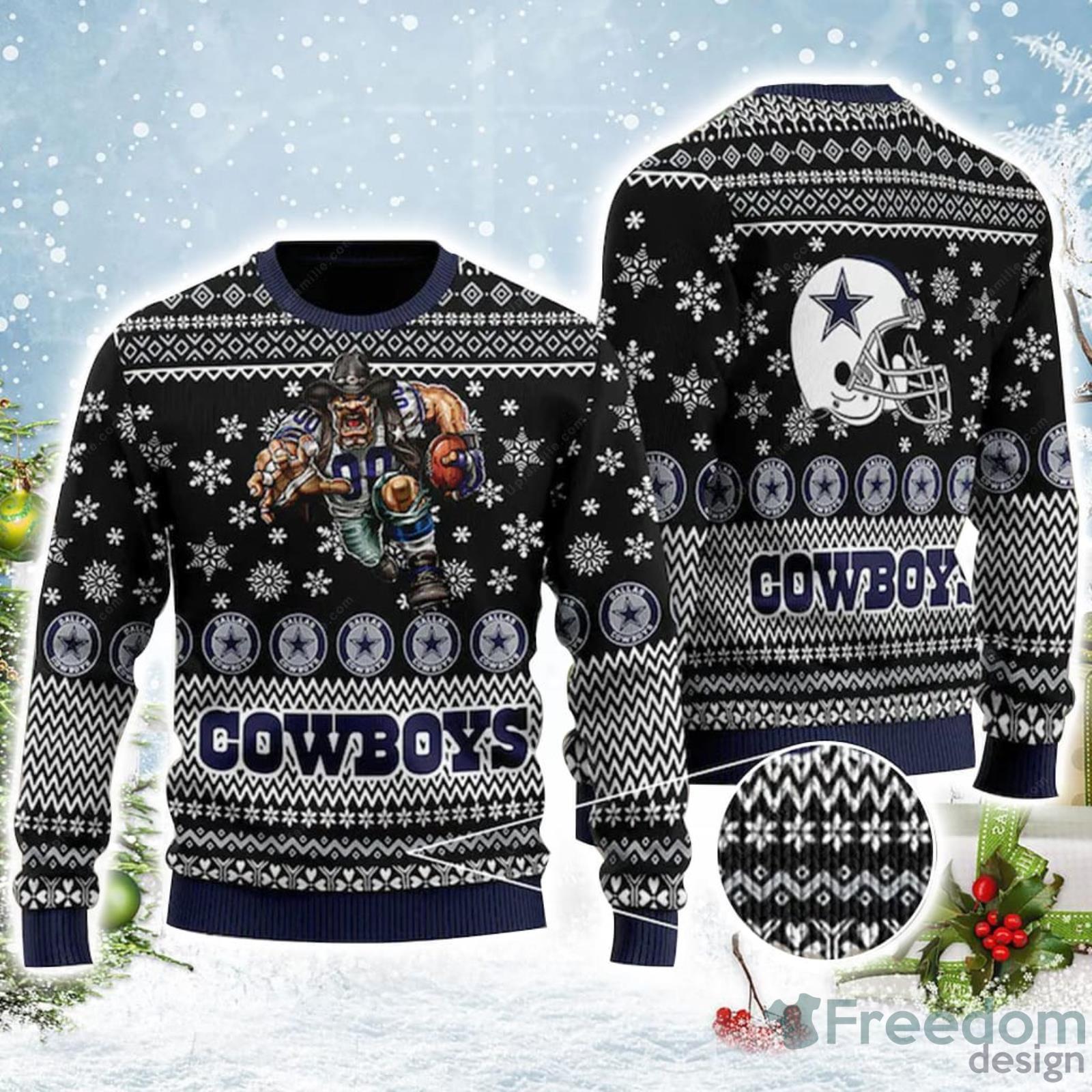 Personalize Dallas Cowboys 2022 Football Unisex Christmas Ugly