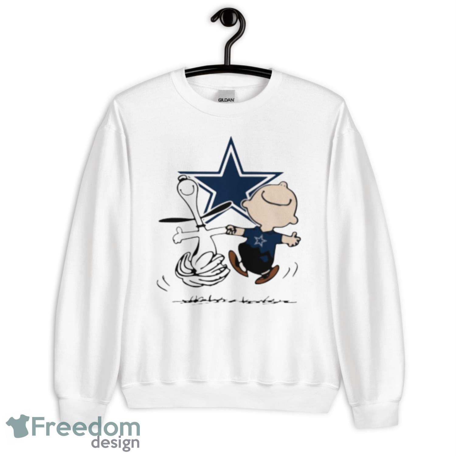 Dallas Cowboys Football Snoopy And Charlie Brown T-Shirt Gift For Fans -  Freedomdesign