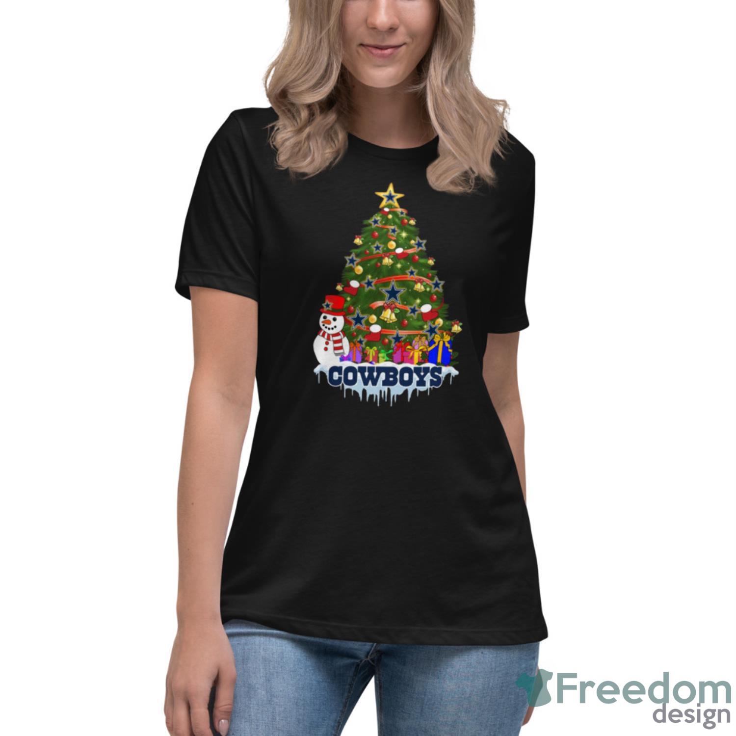 Dallas Cowboys Merry Christmas Nfl Football Sports Shirt - Freedomdesign