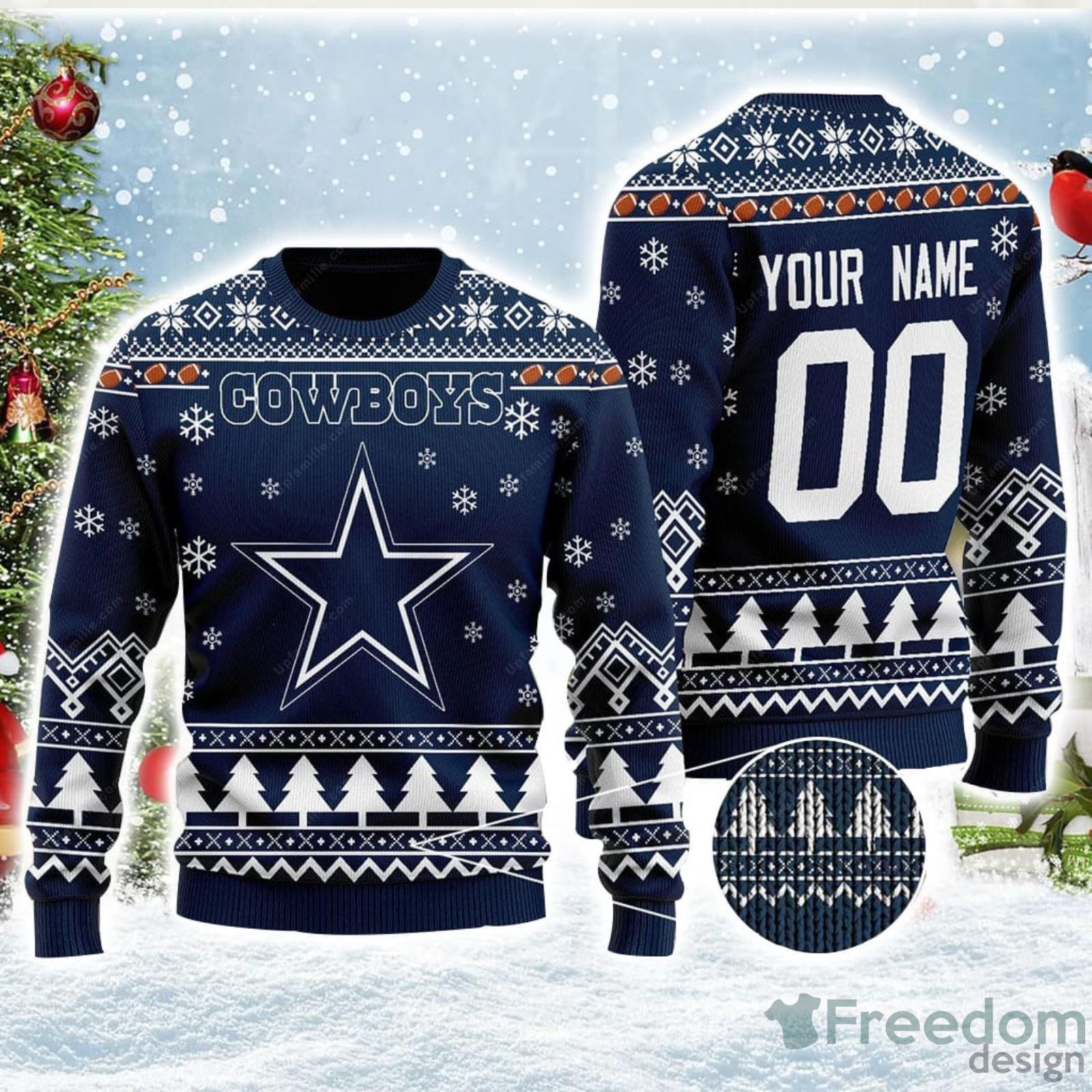 Dallas Cowboys Nfl Dallas Cowboys Ugly Christmas Sweater - Freedomdesign
