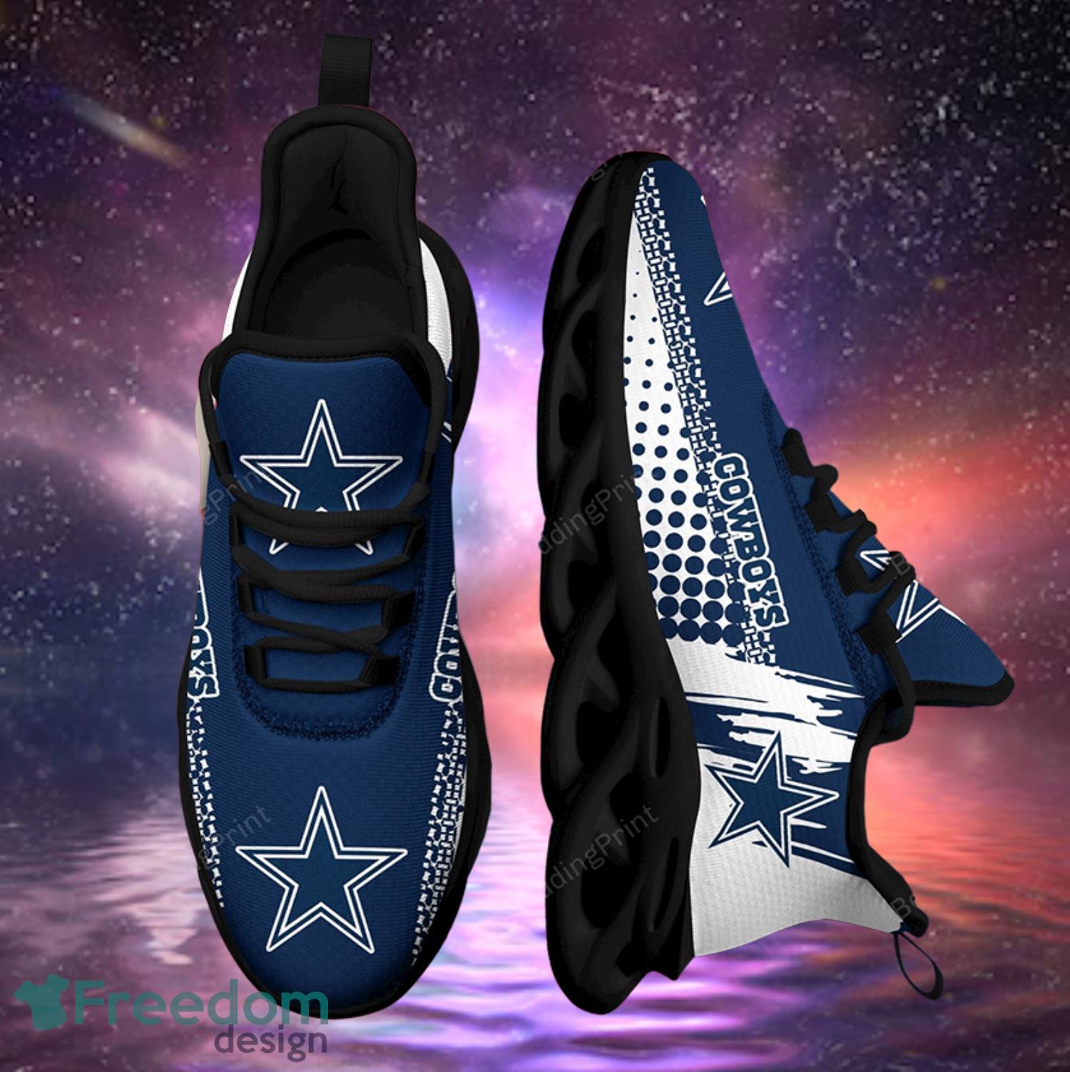Dallas Cowboys NFL Max Soul Sneaker Blue Color Sneaker