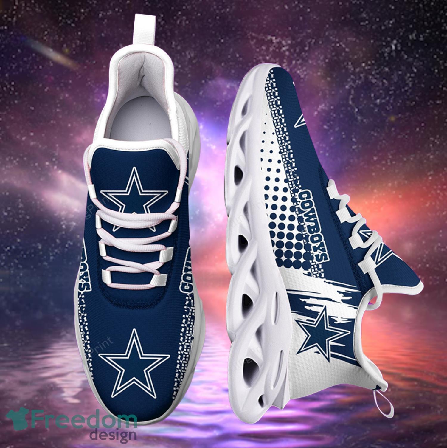 Dallas Cowboys NFL Max Soul Sneaker Blue Color Sneaker Product Photo 1