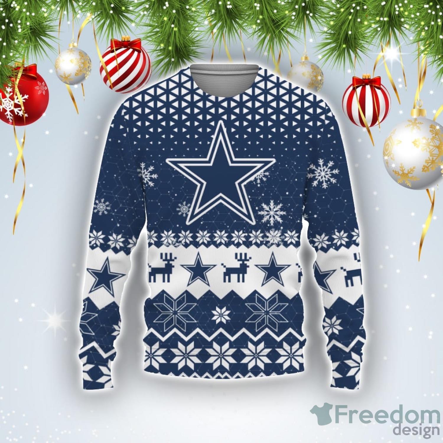 Dallas Cowboys Sports Football American Ugly Christmas Sweater Product Photo 1