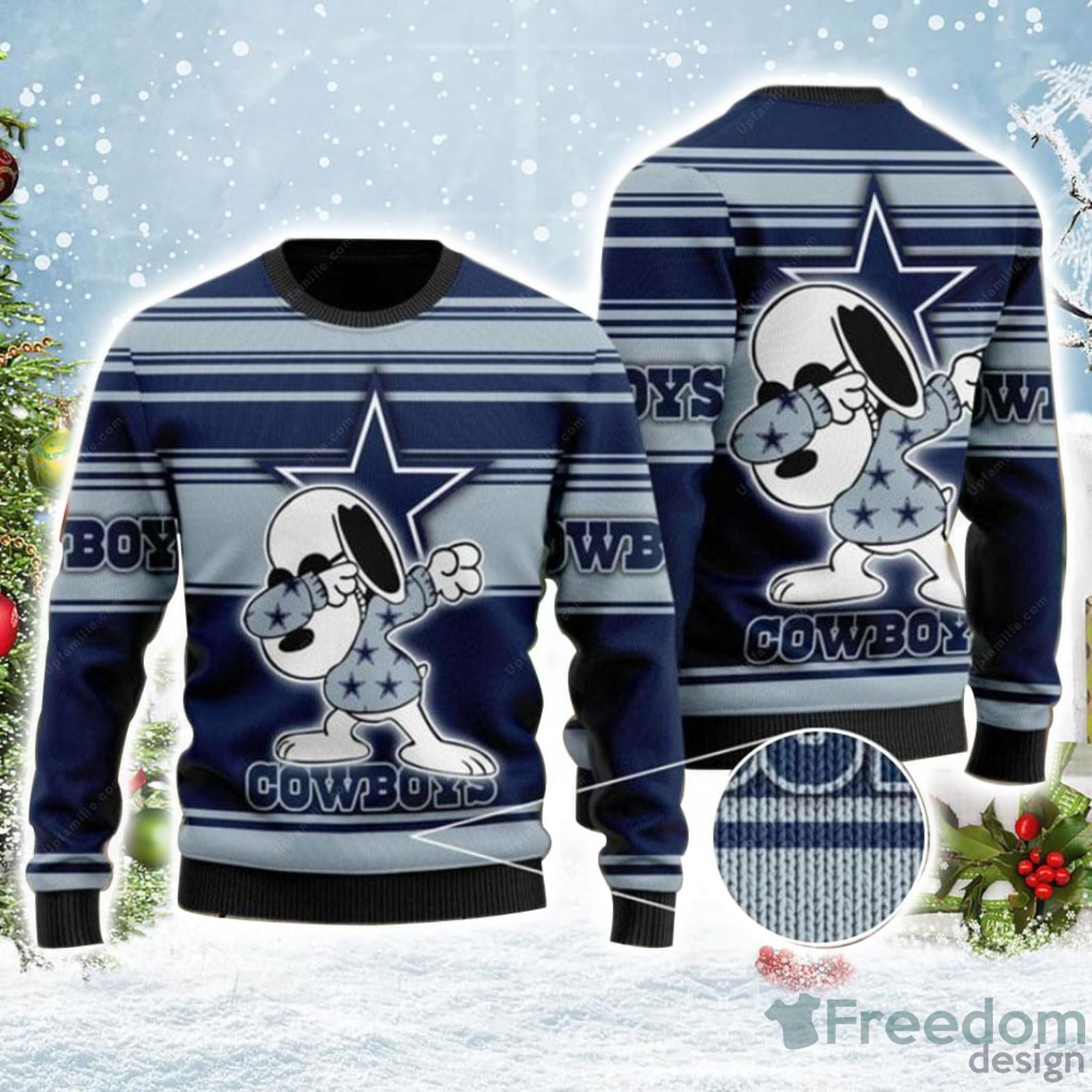 Dallas Cowboys Christmas Reindeers Pattern Ugly Sweater HT230926