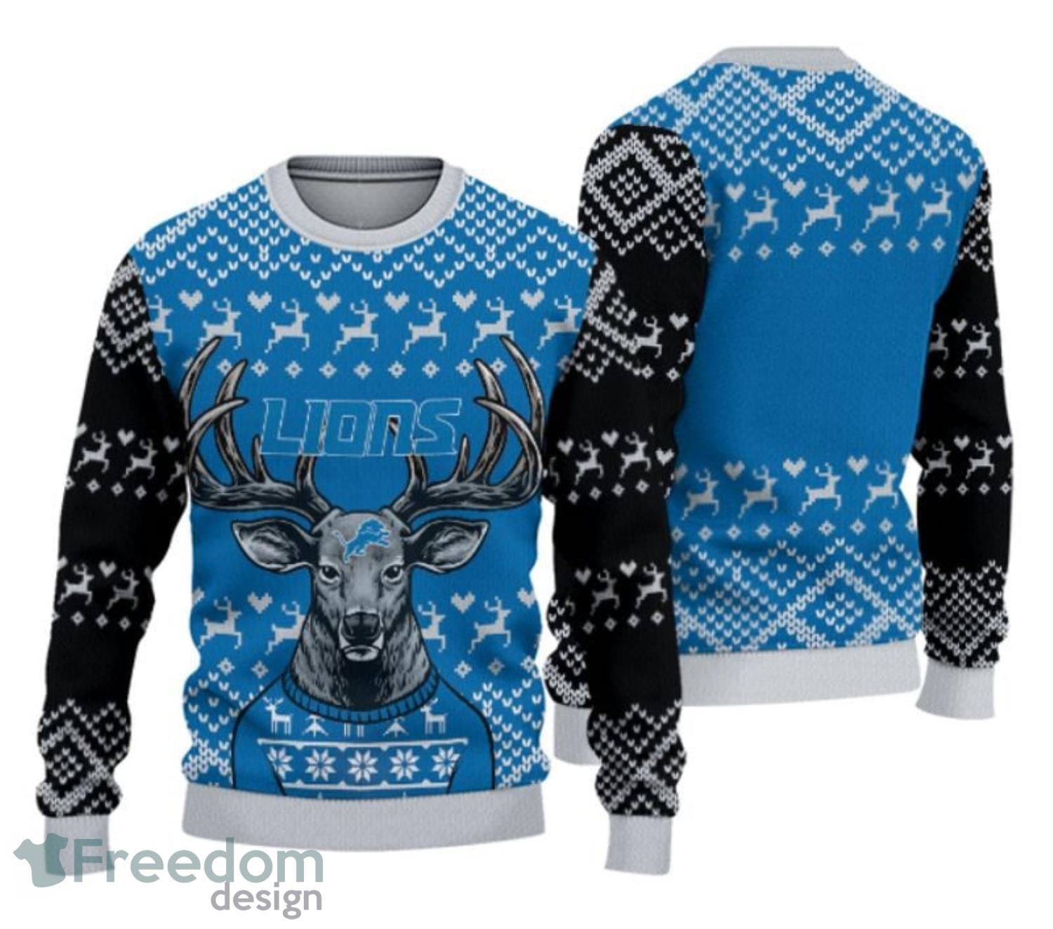 Denver Broncos Christmas Santa Claus Ugly Christmas Sweater - Freedomdesign