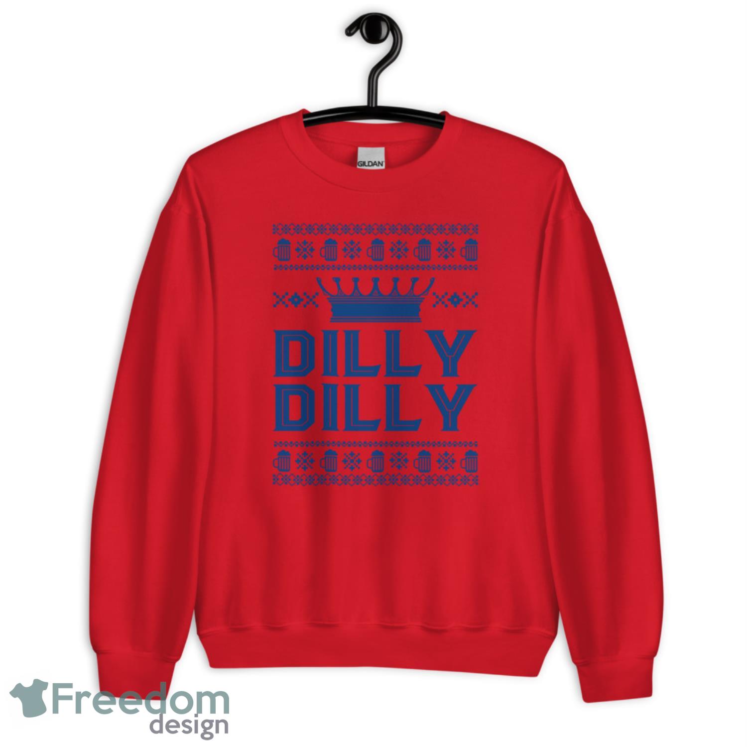 Dilly Dilly Christmas Beer Sweatshirt - G185 Crewneck Sweatshirt-2