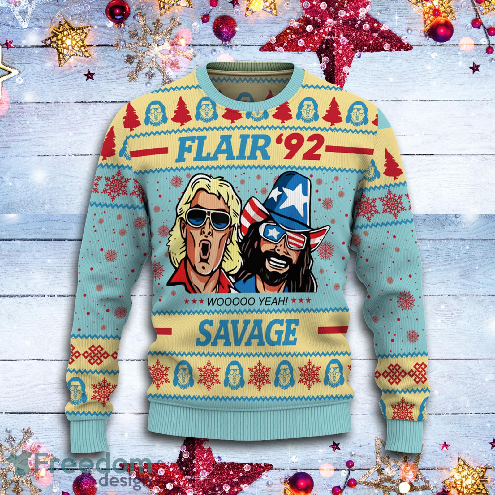 Flair 92 Savage All Over Print Christmas Sweater