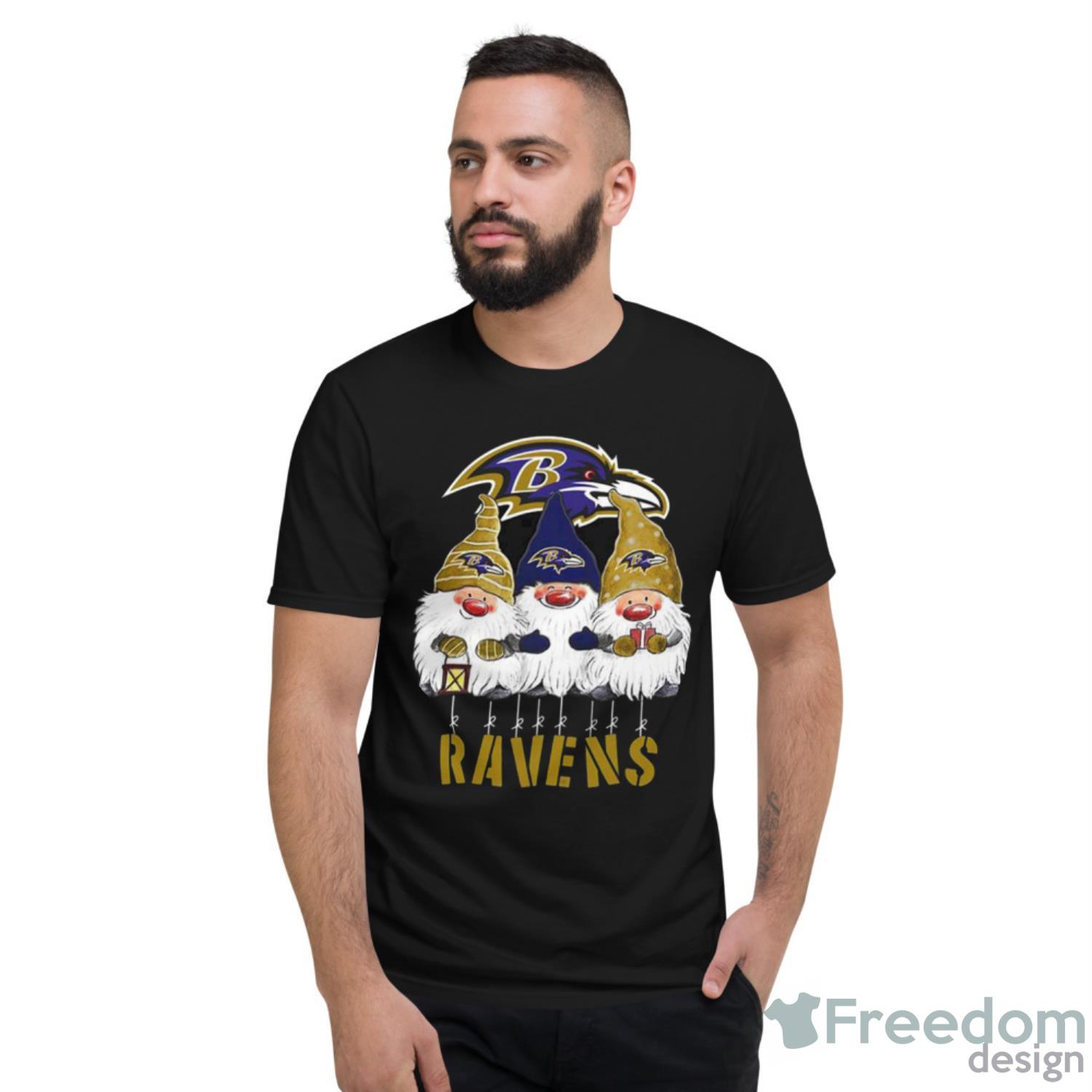 Christmas Gnomes Baltimore Ravens Christmas Polo Shirt - Banantees