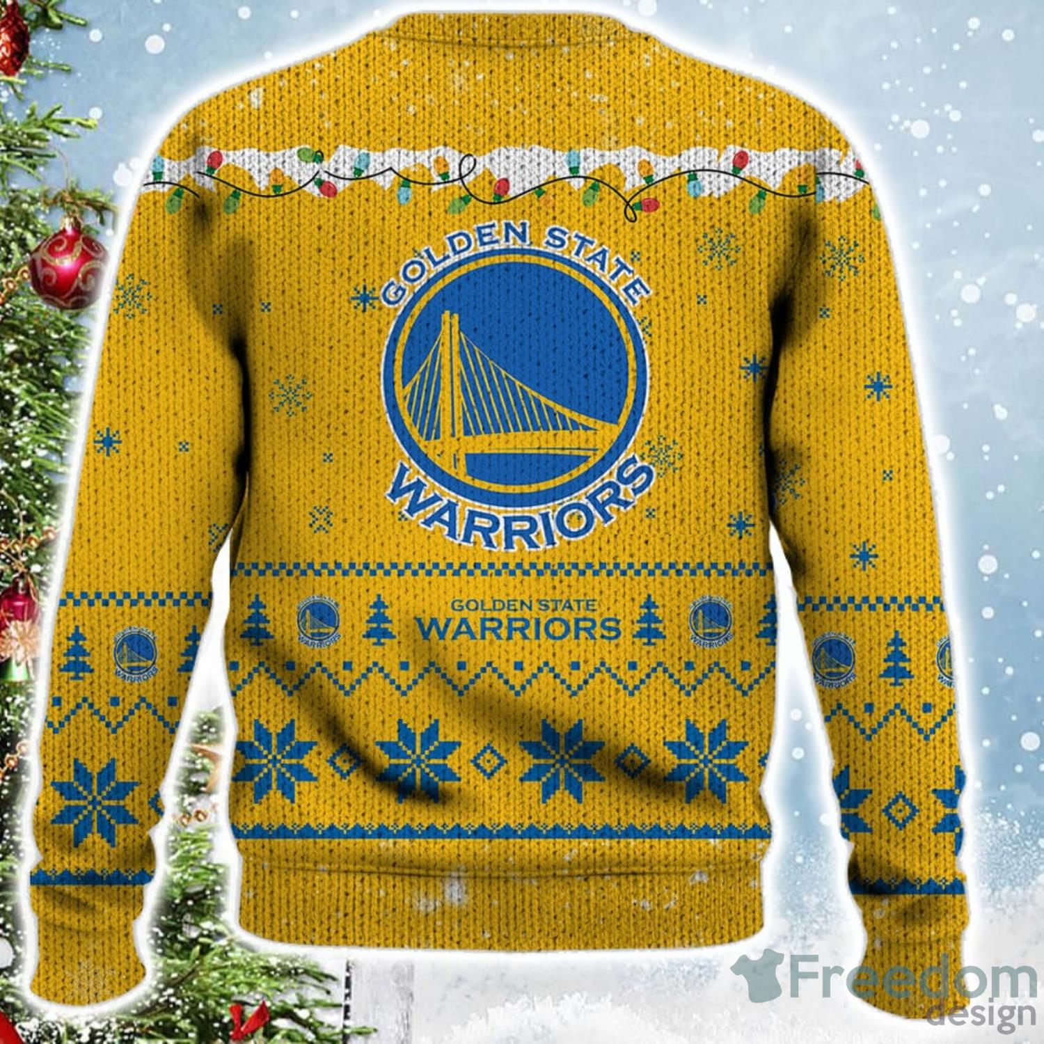 Golden State Warriors Snoopy NBA AOP Ugly Christmas Sweater Christtmas  Holiday Gift - Freedomdesign