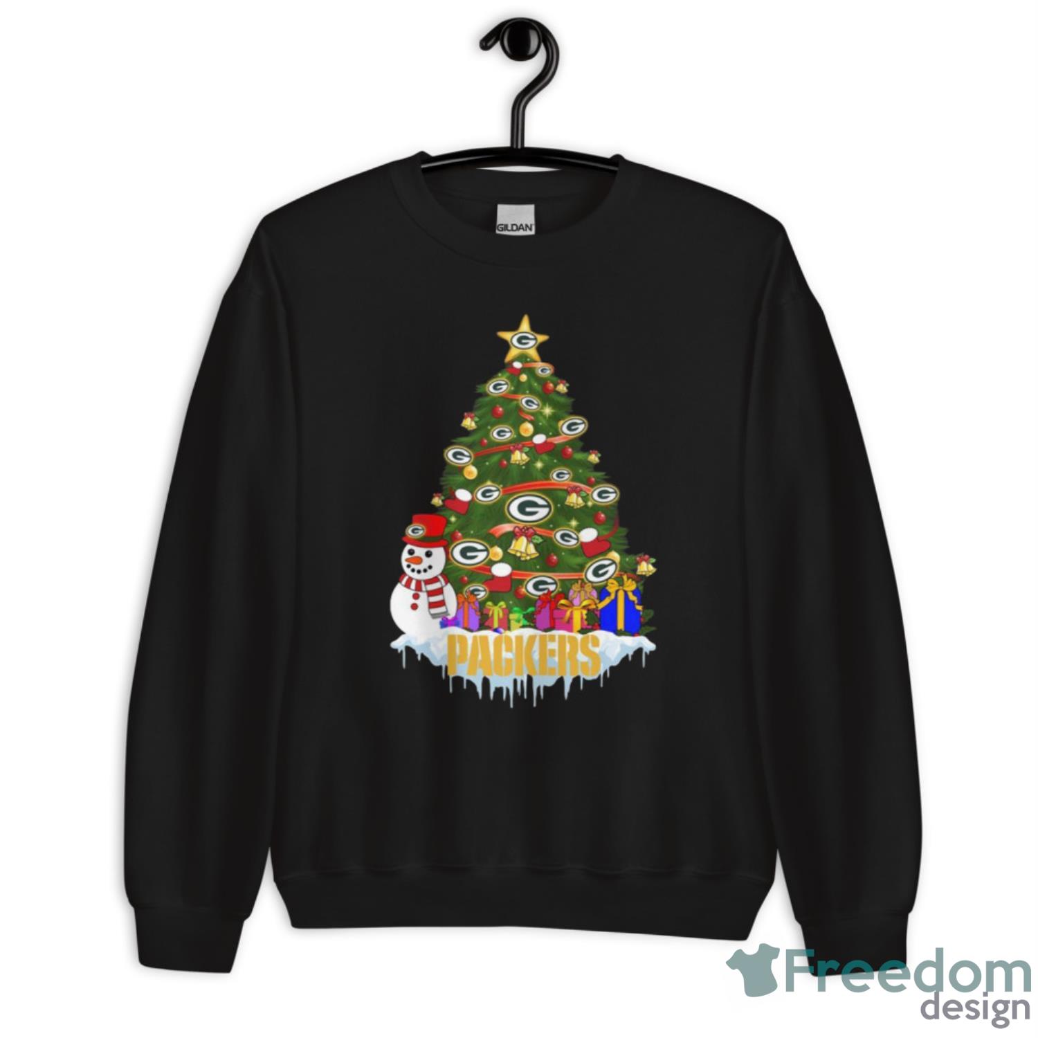 Green Bay Packers Merry Christmas Nfl Football Sports Shirt - Freedomdesign