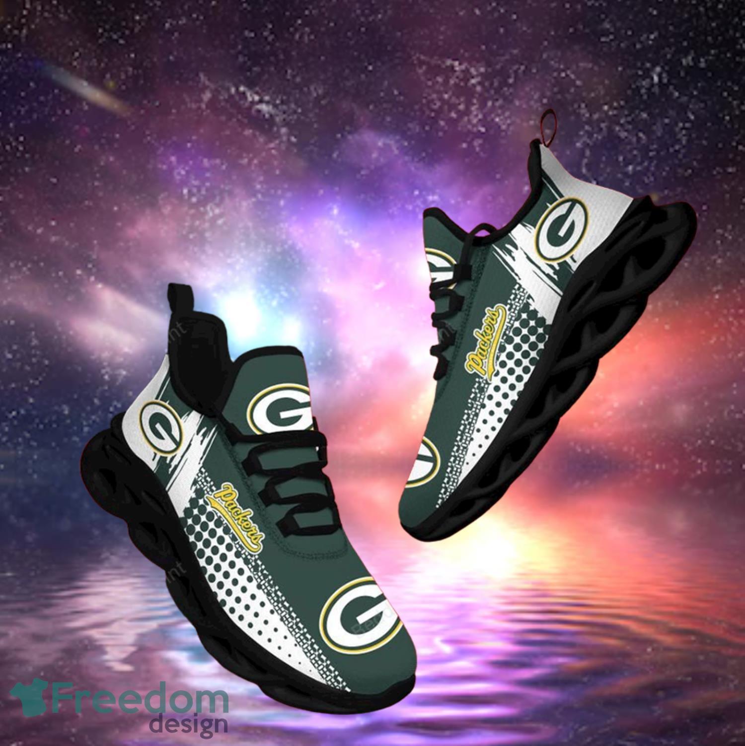 Green Bay Packers NFL Green Max Soul Shoes
