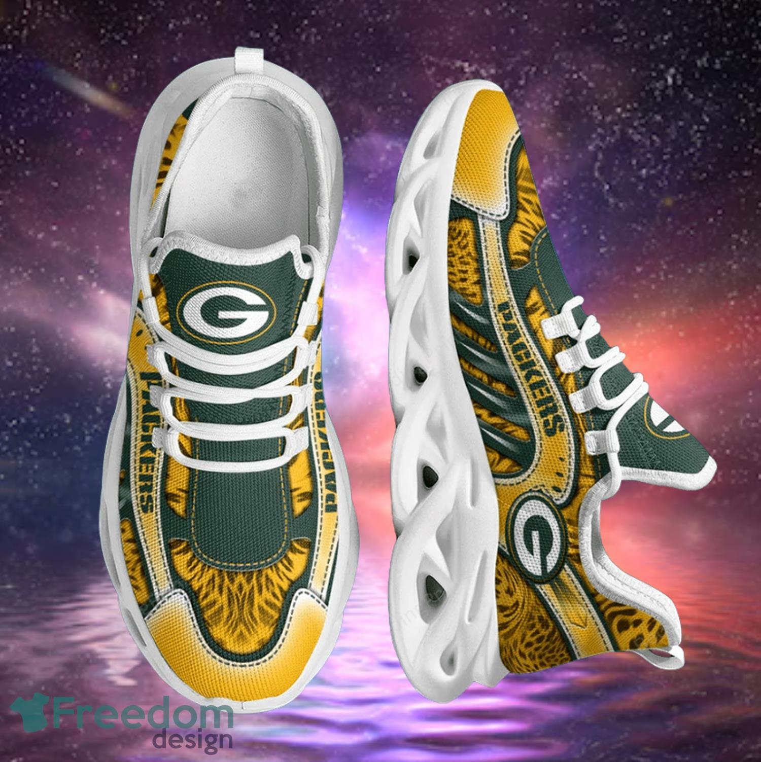 Green Bay Packers NFL Max Soul Shoes Gift For Sport's Fan Product Photo 1