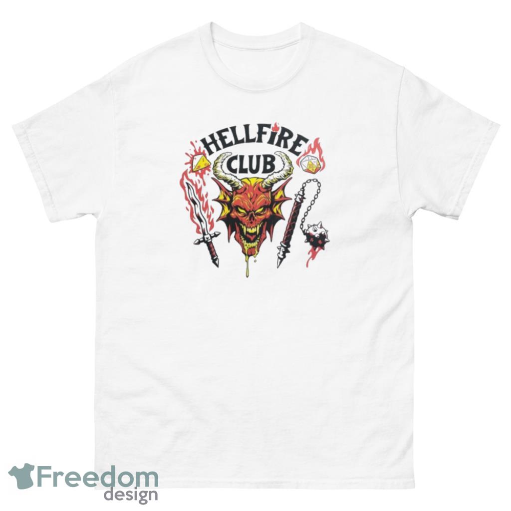 Hellfire Club Stranger Things Horror T-Shirt - 1Unisex Classic T-Shirt