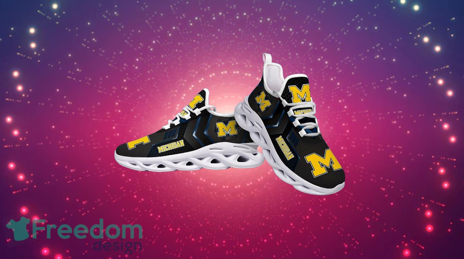 Hot Trend Michigan Wolverines NCAA Max Soul Shoes Product Photo 1