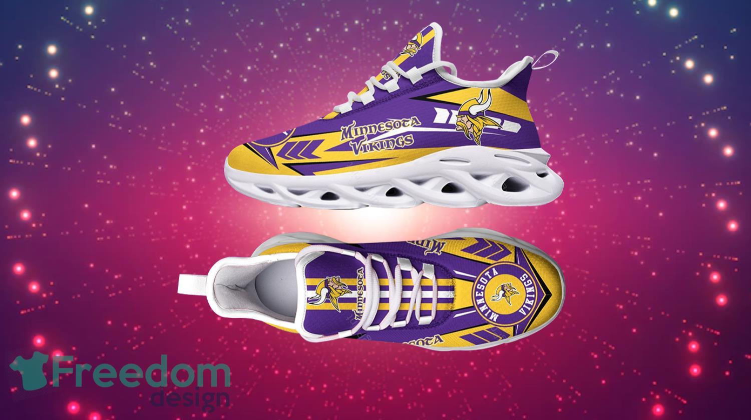 Hot Trend Minnesota Vikings NFL Max Soul Shoes Product Photo 1