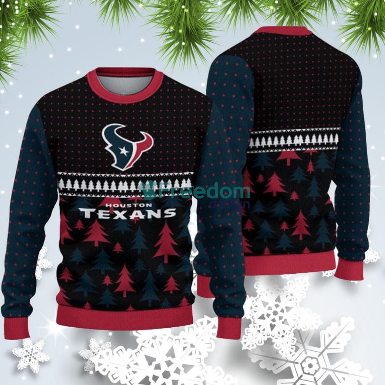 houston texans ugly christmas sweater