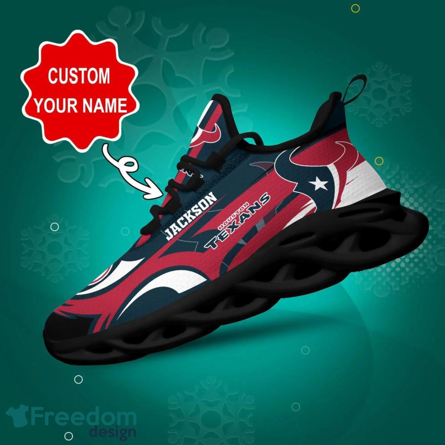 Houston Texans NFL Max Soul Shoes Custom Name Sneakers For Men And Women Product Photo 1 Houston Texans NFL Max Soul Shoes Custom Name Sneakers For Men And Women Product Photo 1