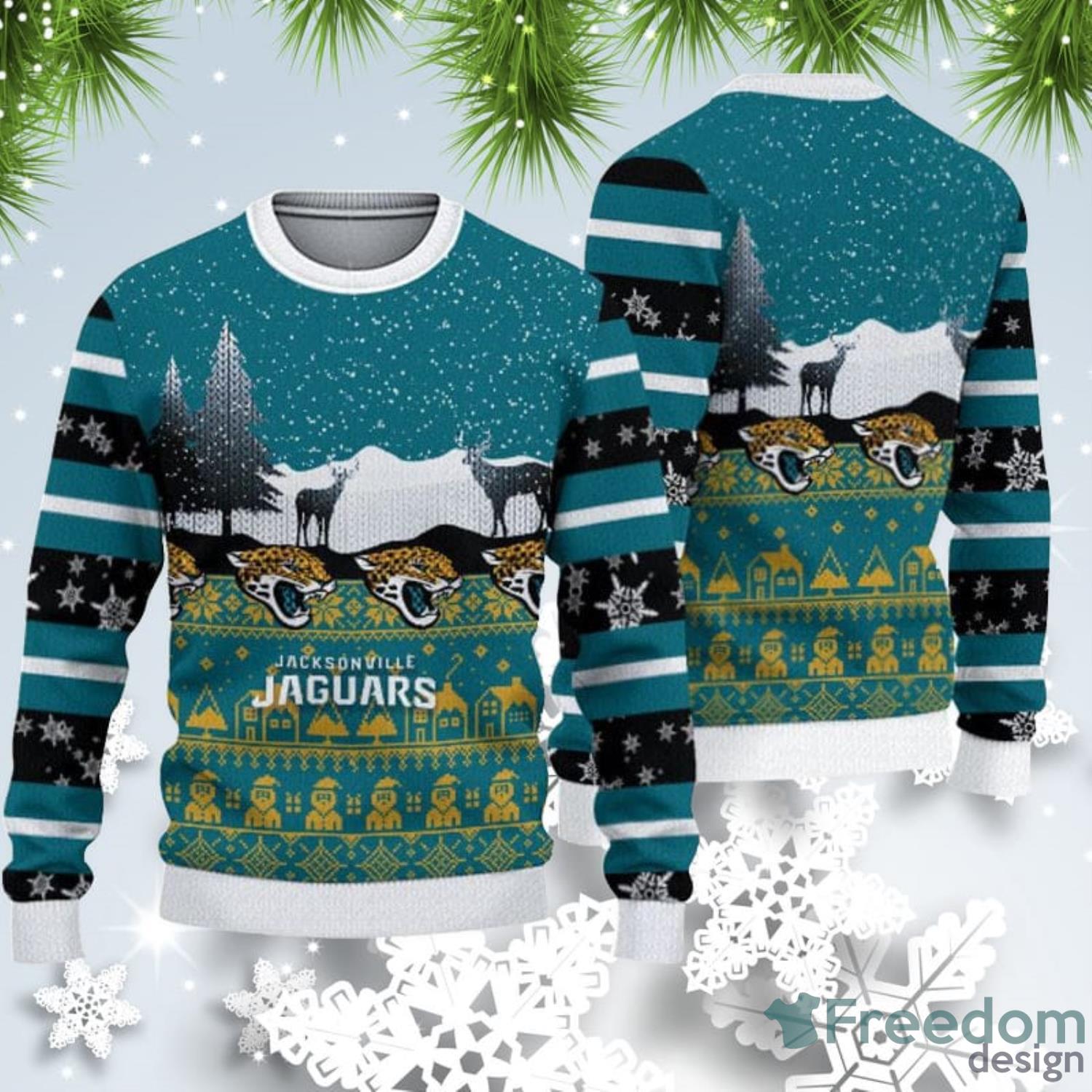 jacksonville jaguars christmas sweater