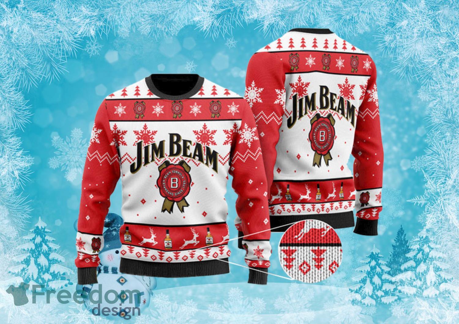 Jim Beam Ugly Christmas Sweater Product Photo 1