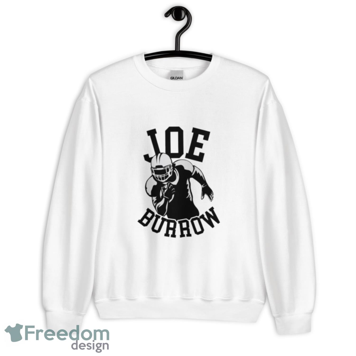 Joe Burrow Cincinnati Bengals Football Black Crew T-Shirt S-5XL