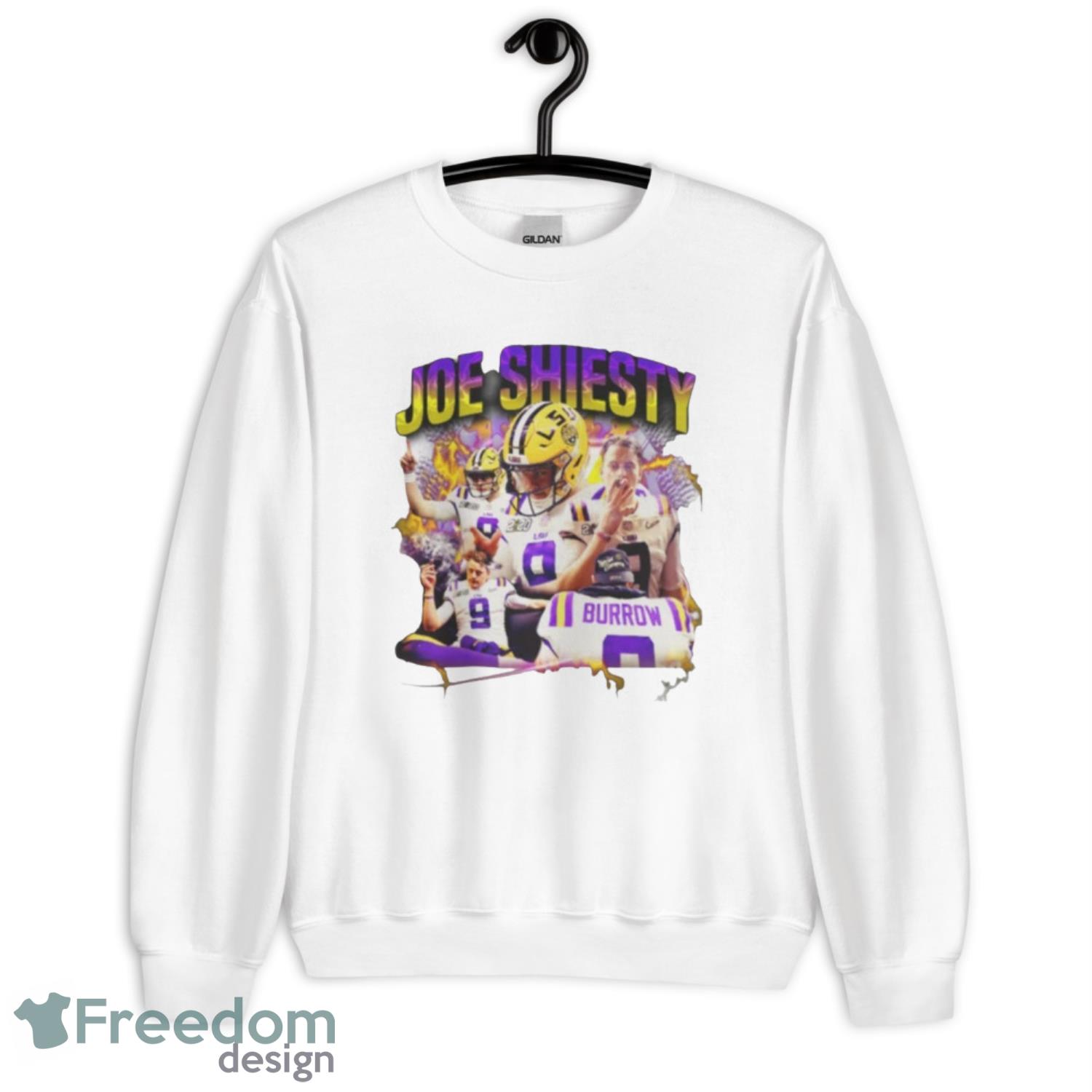 Joe Burrow 9 Louisiana State University football player Vintage shirt,  hoodie, sweater, long sleeve and tank top