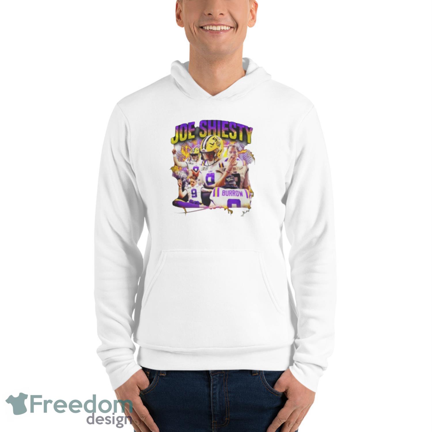 Joe Burrow 9 Louisiana State University football player Vintage shirt,  hoodie, sweater, long sleeve and tank top