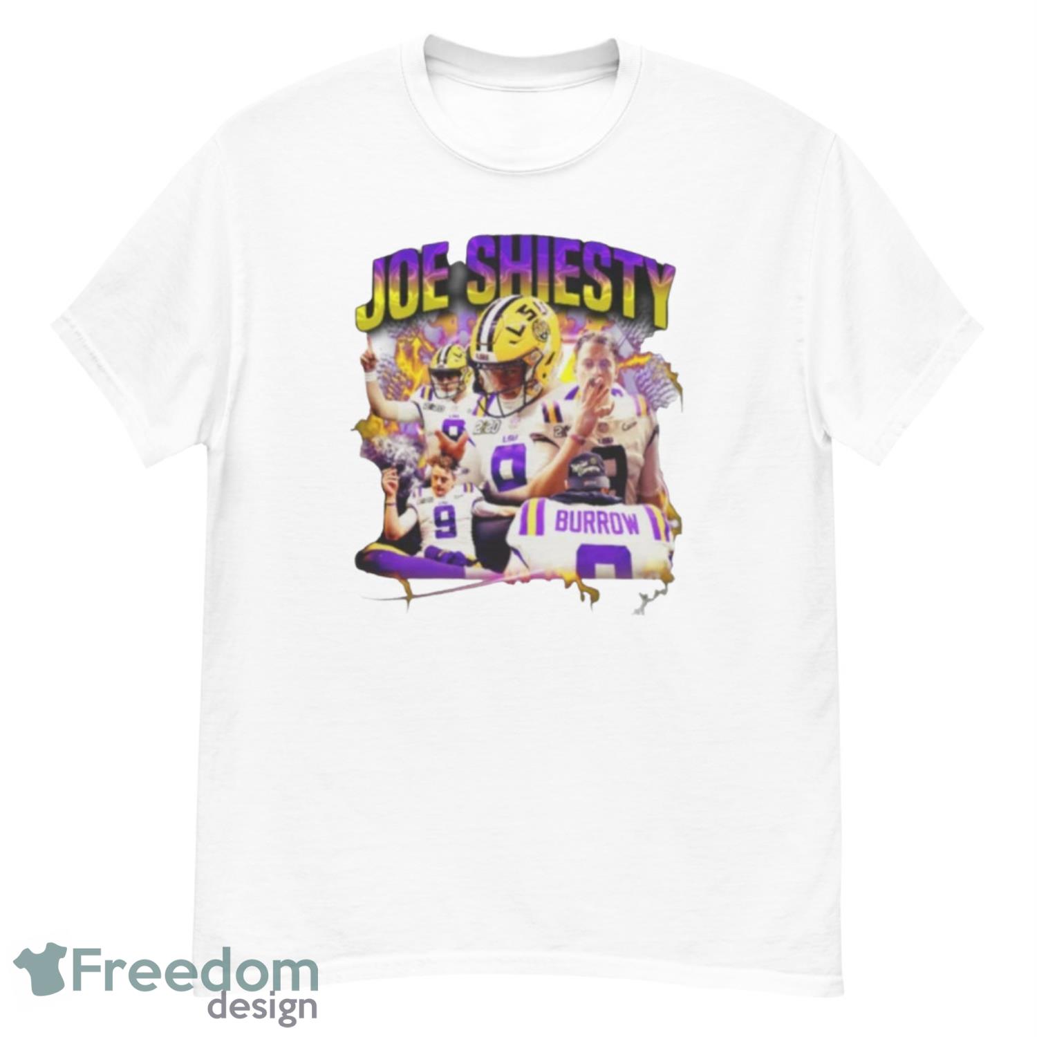 Joe Burrow Player College Football Classic 9- Shirt-PhotoRoom -  Freedomdesign