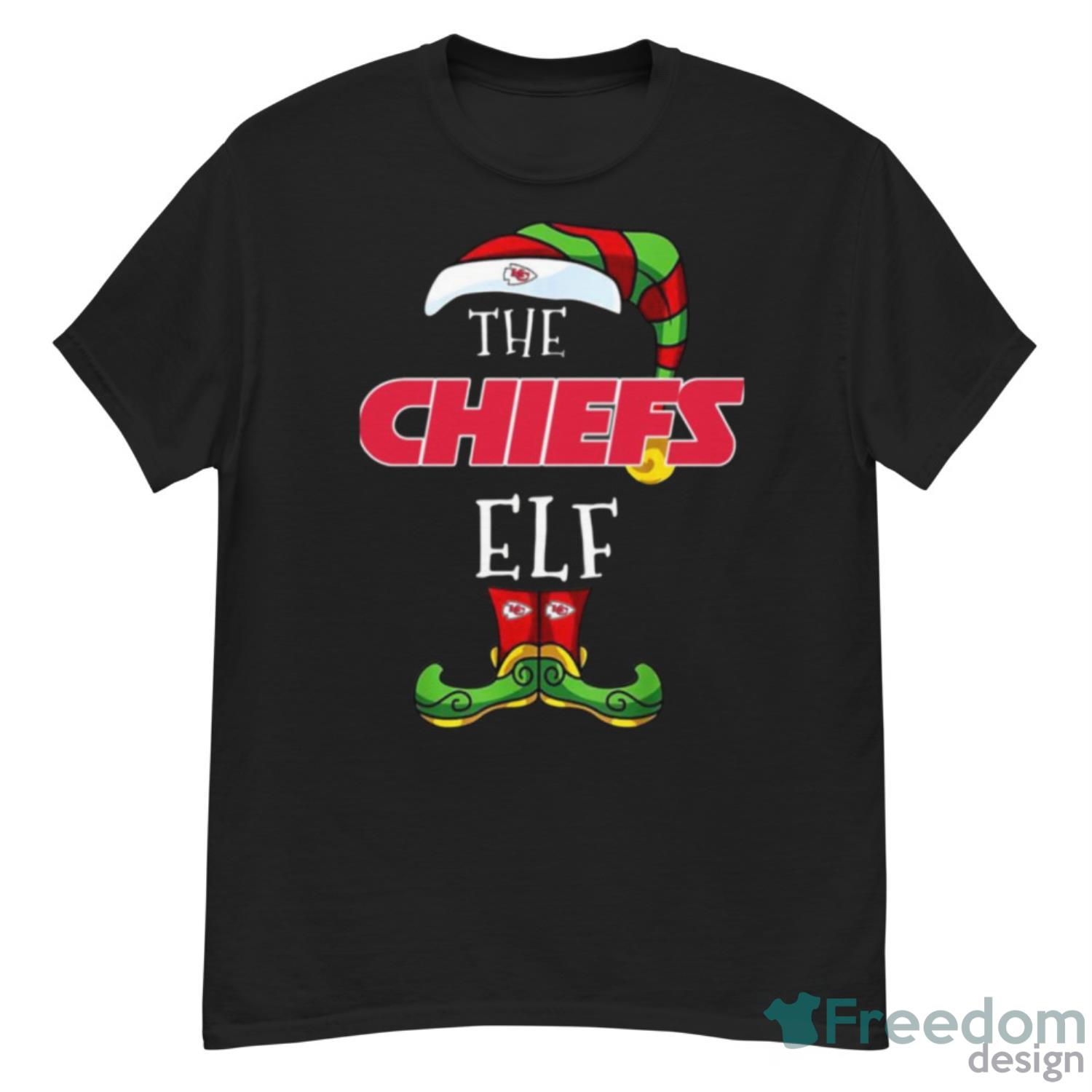 Kansas City Chiefs Even Santa Claus Cheers For Christmas NFL Shirt