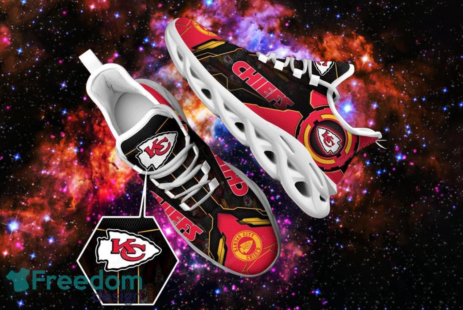 Kansas City Chiefs NFL Red Max Soul Shoes Product Photo 1