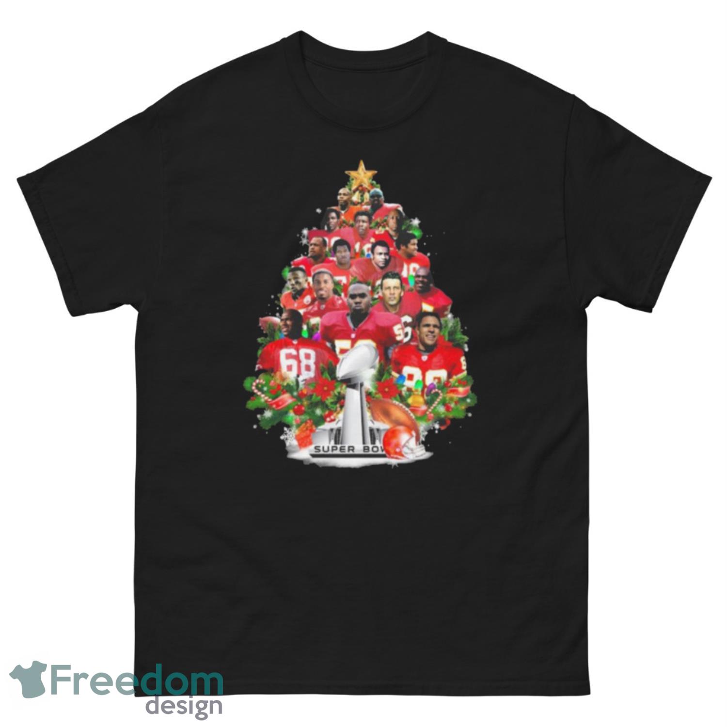 Kansas City Chiefs Player Team Christmas Tree Shirt