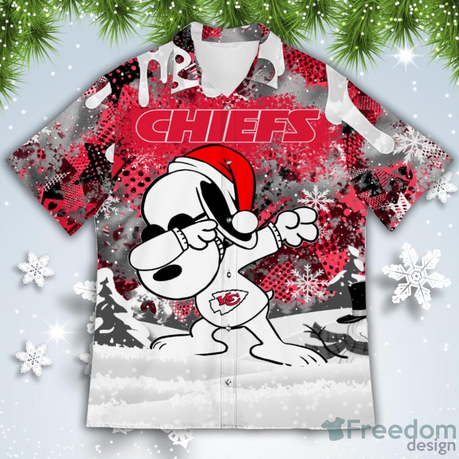 Chicago Cubs Snoopy Pushing Cart Full Of Christmas Shirt