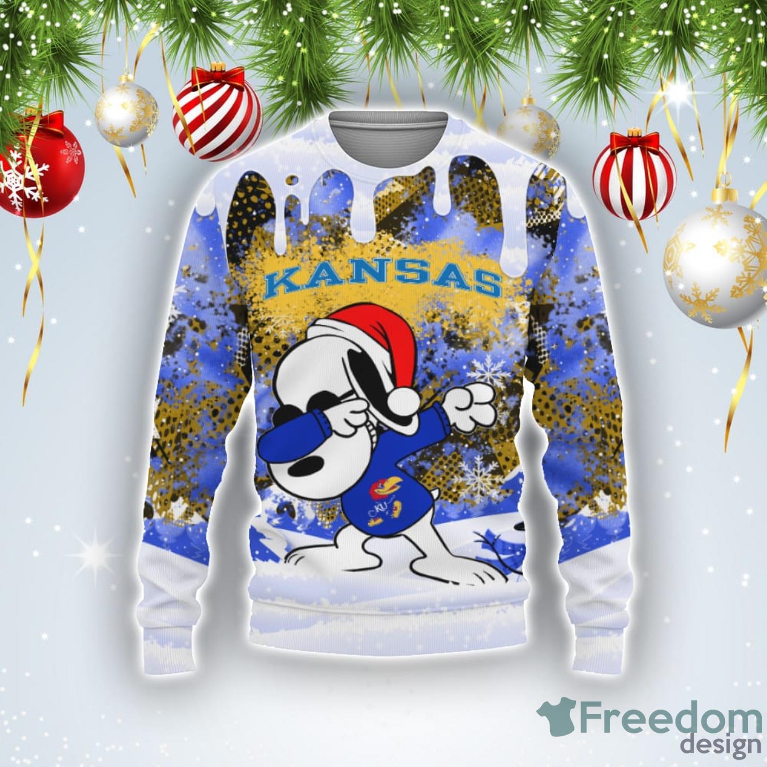 Dabbing Snoopy Kansas City Chiefs Christmas Ugly Sweater