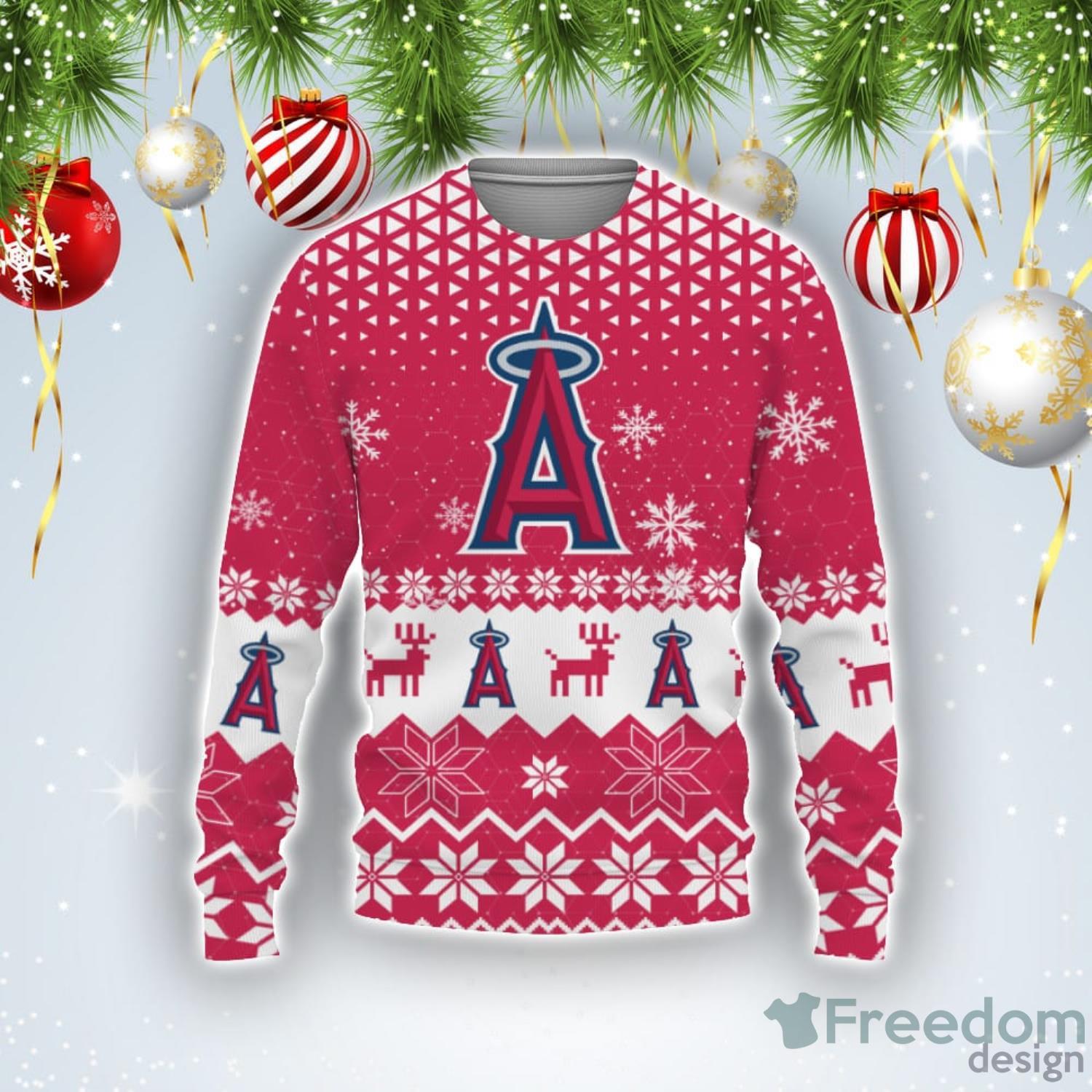 Los Angeles Angels Sports Football American Ugly Christmas Sweater Product Photo 1