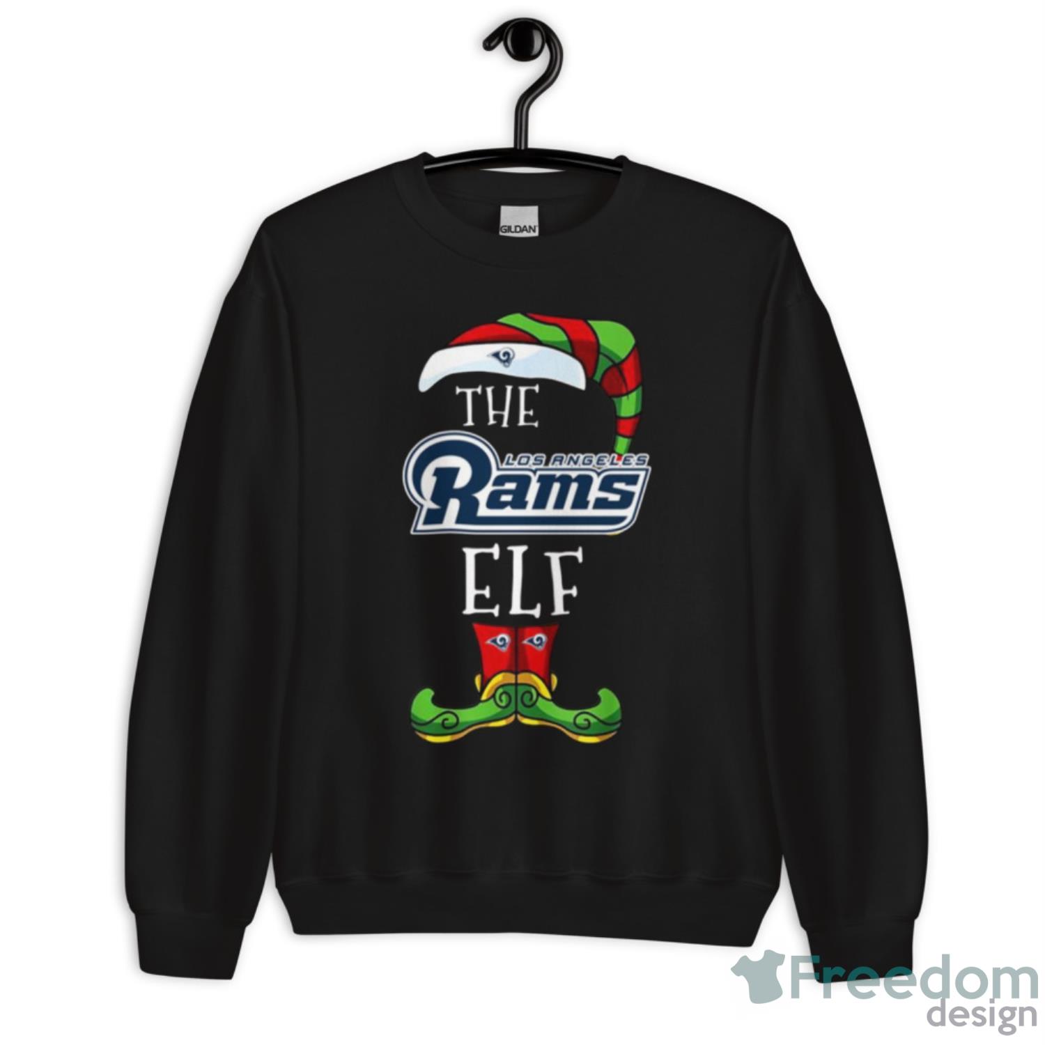 Los Angeles Rams Christmas Elf Funny Nfl Shirt - Freedomdesign