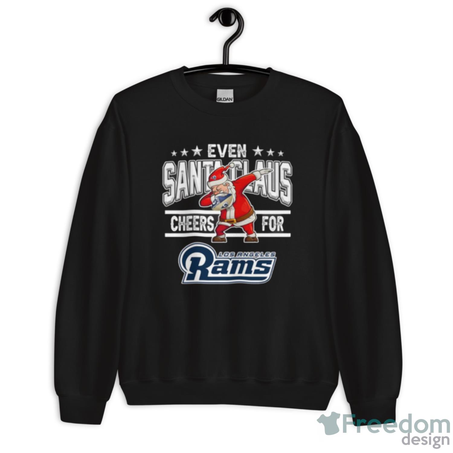 Los Angeles Rams Christmas ELF Funny NFL T Shirt - Freedomdesign