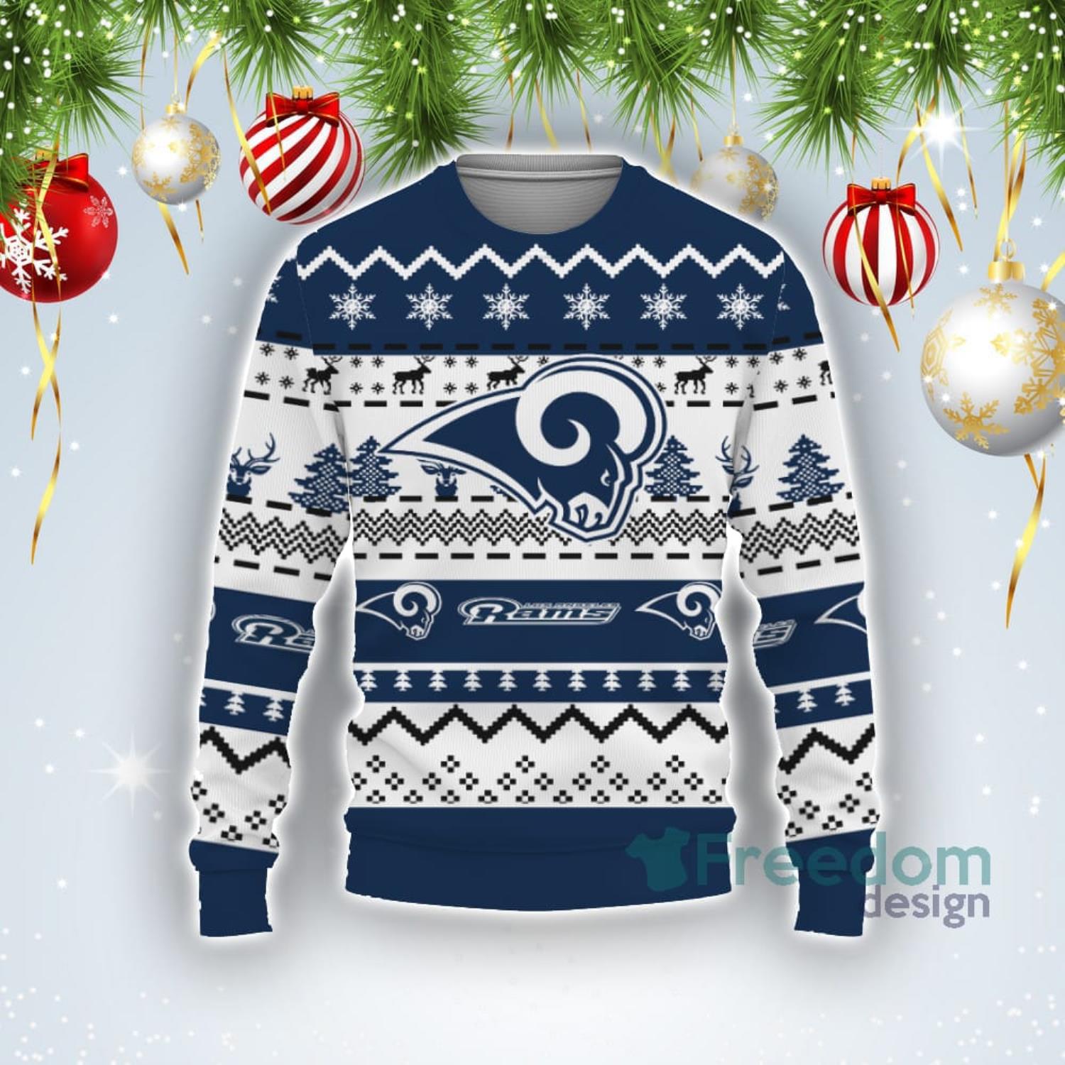 rams christmas sweaters