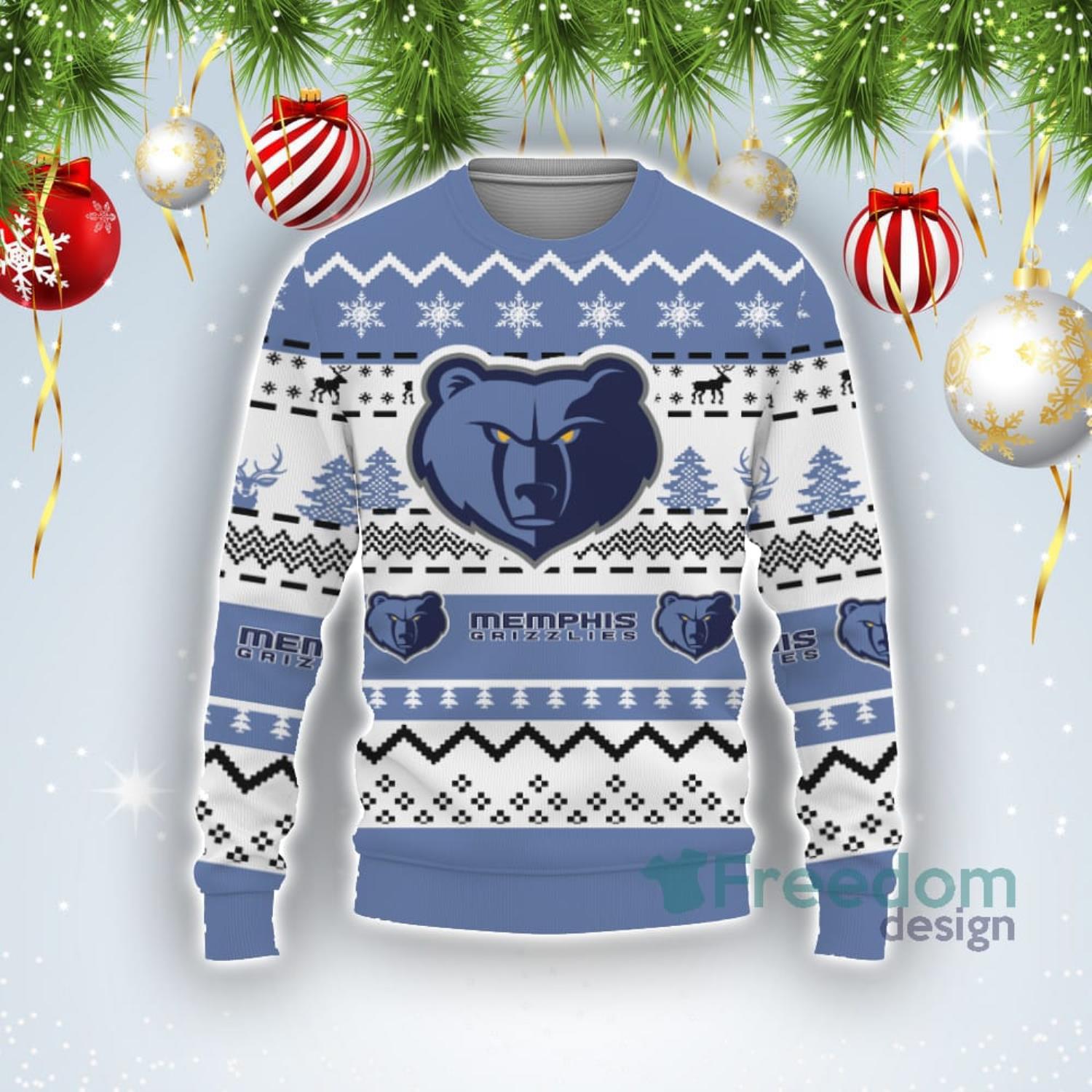 Merry Christmas Snow Pattern Funny Cute Los Angeles Rams Ugly Christmas  Sweater