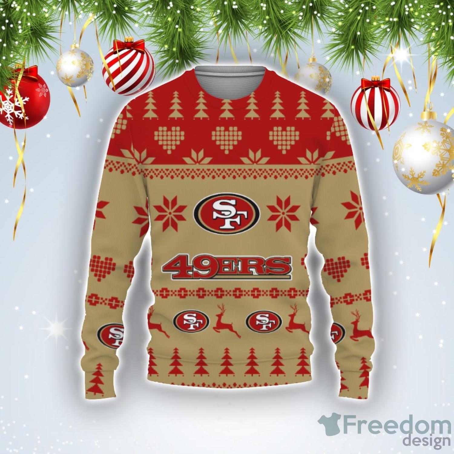 Christmas Gift San Francisco 49ers USA Football Season Ugly Christmas  Sweater - Freedomdesign