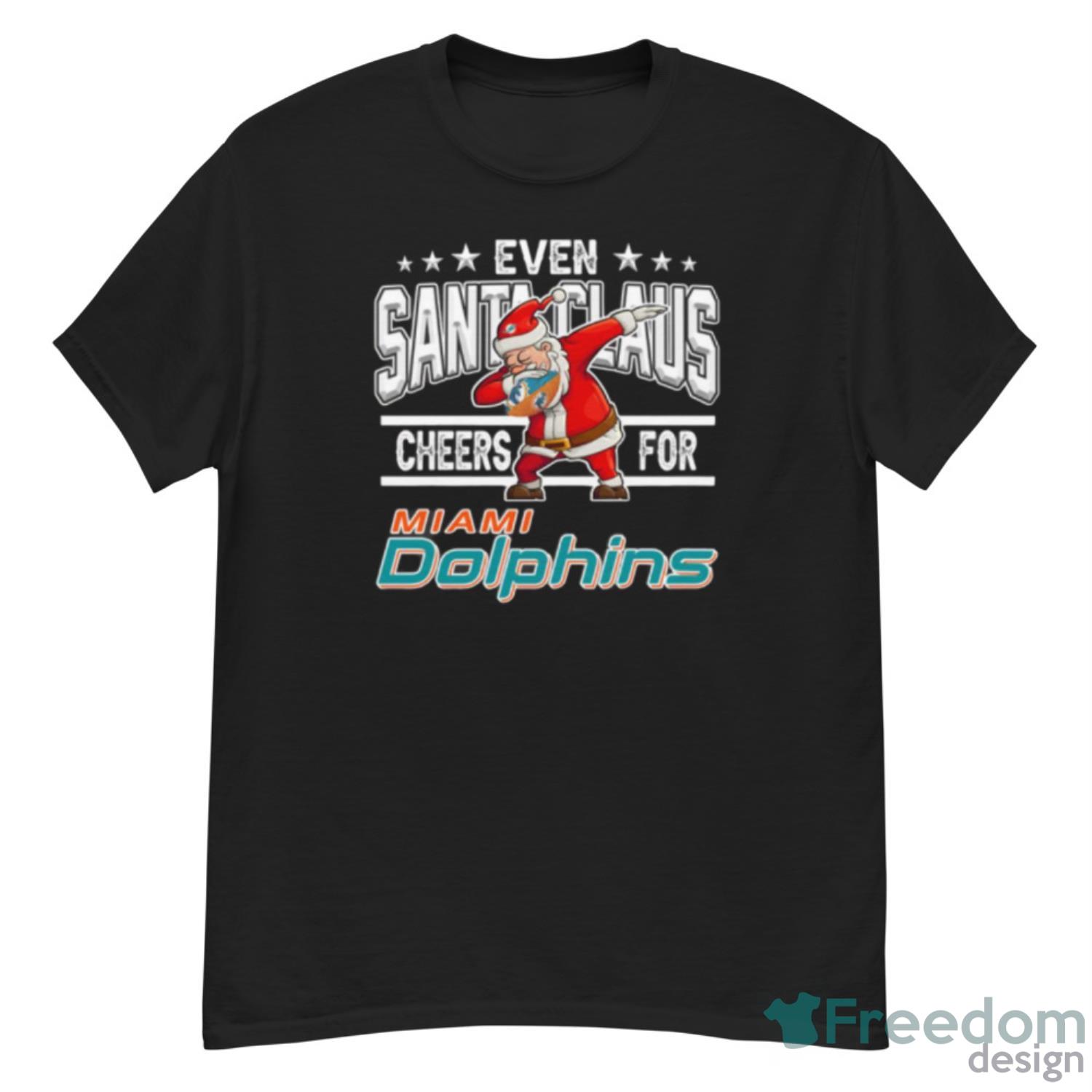 Miami Dolphins Christmas Elf Funny Nfl Shirt - Freedomdesign