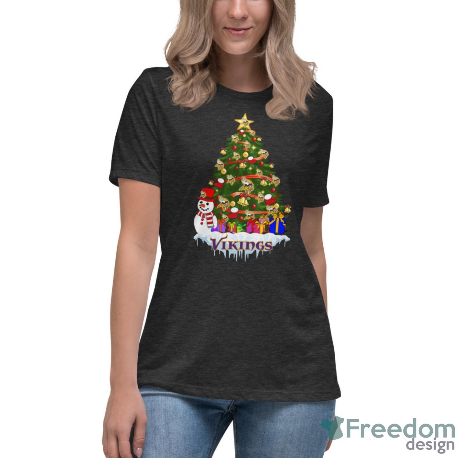 Minnesota Vikings Merry Christmas Nfl Football Sports Shirt - Freedomdesign