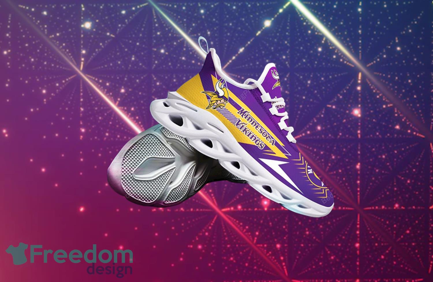 Minnesota Vikings NFL Max Soul Shoes Gift For Sport's Fans