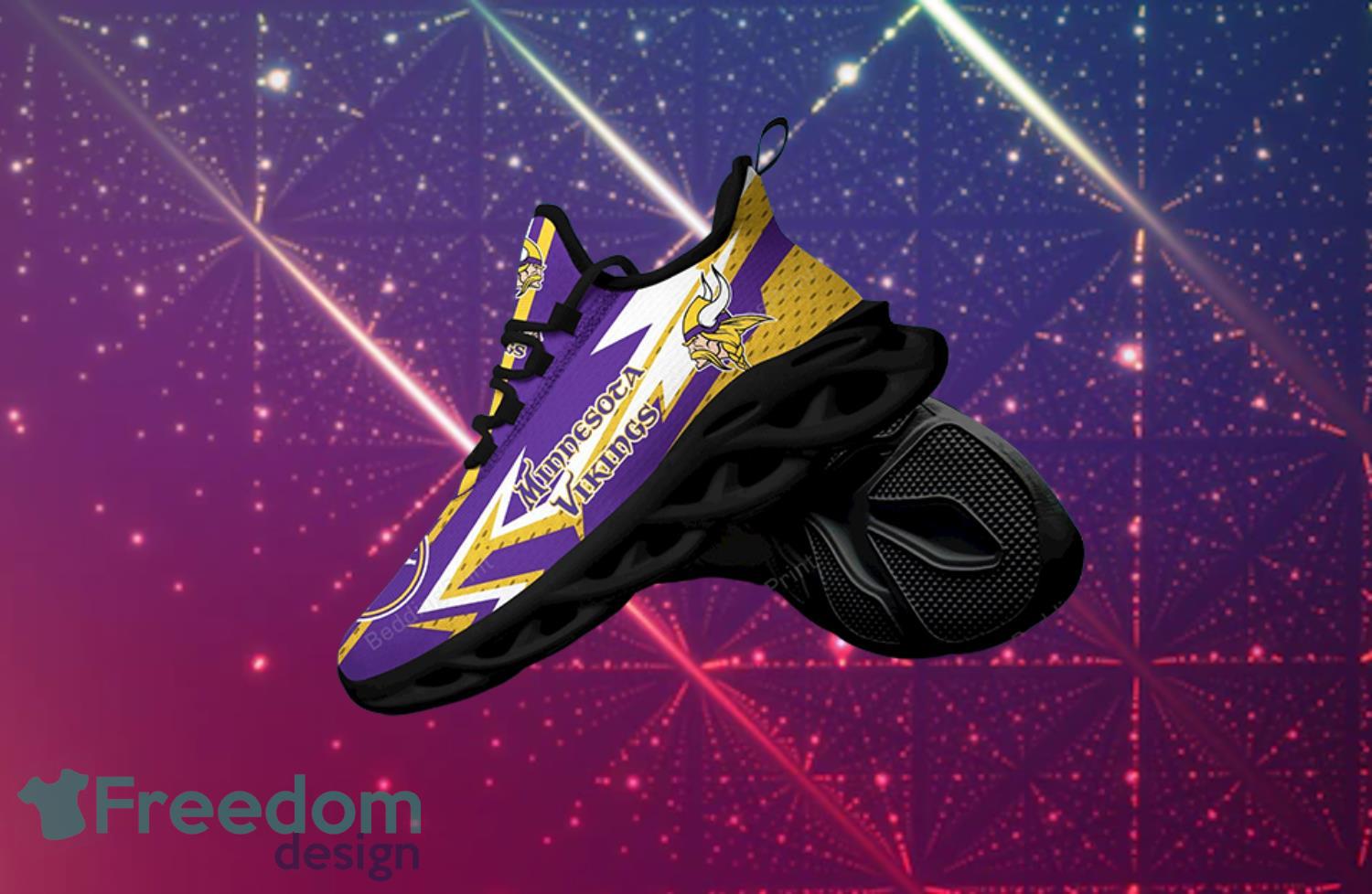 Minnesota Vikings NFL Max Soul Shoes Running Shoes Product Photo 2