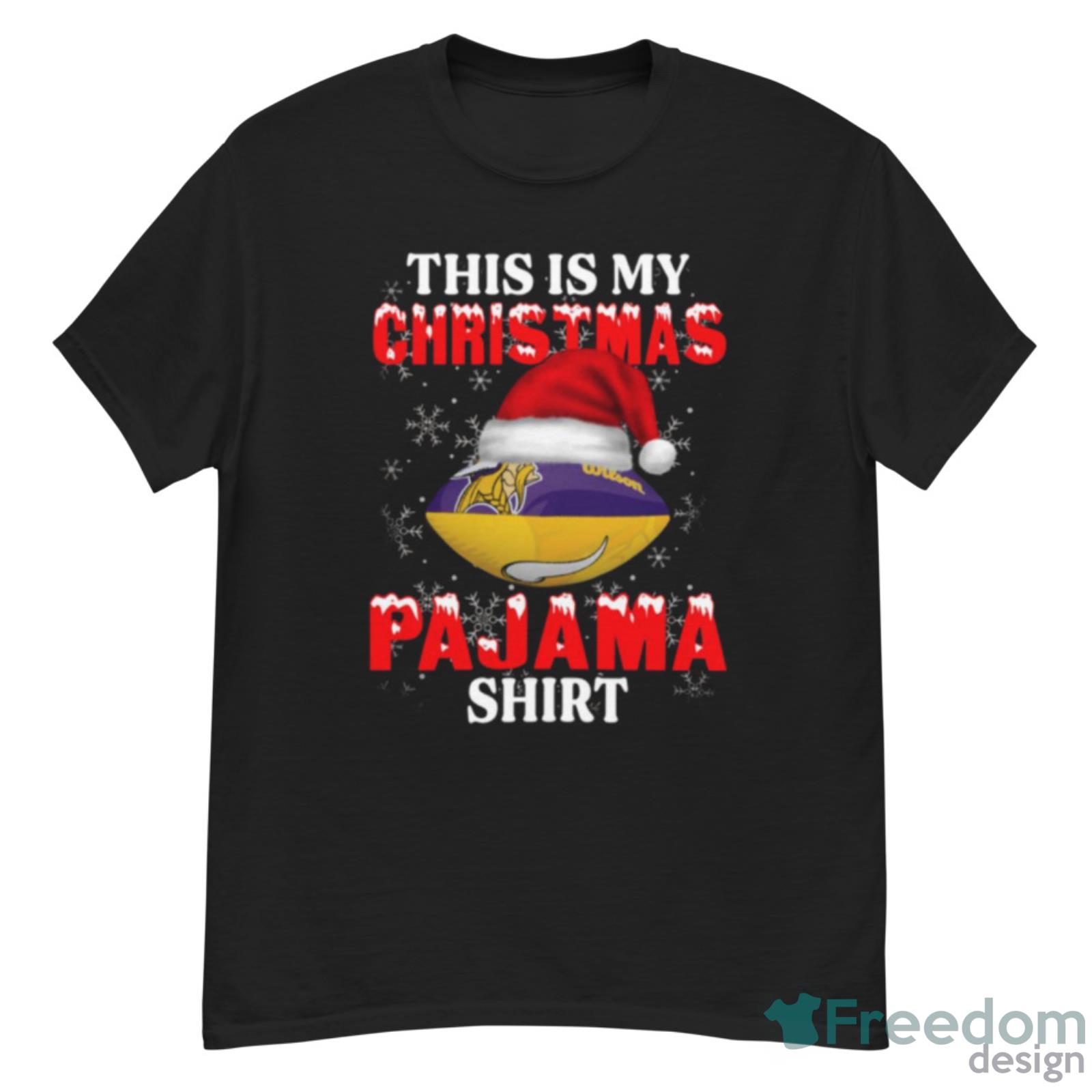 Minnesota Vikings This Is My Christmas Pajama Shirt NFL Shirt For