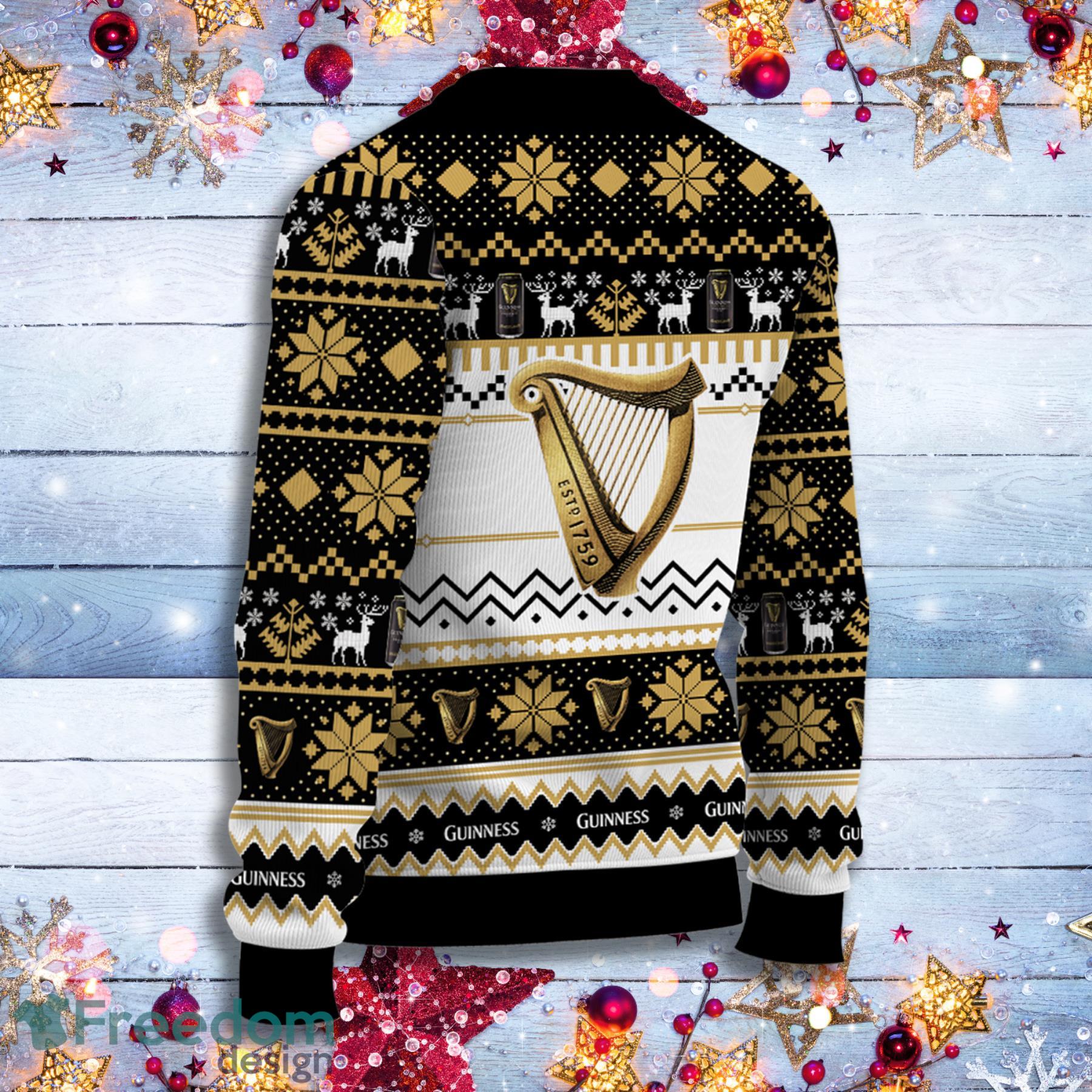 Modern Guinness Ugly Christmas Sweater Gift For Holiday