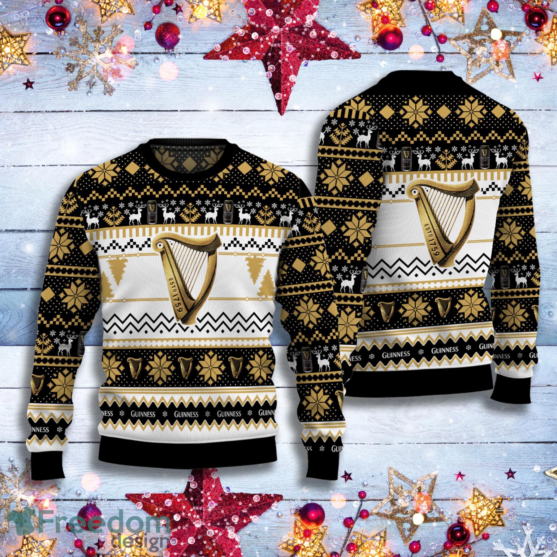 Modern Guinness Ugly Christmas Sweater Gift For Holiday Product Photo 1