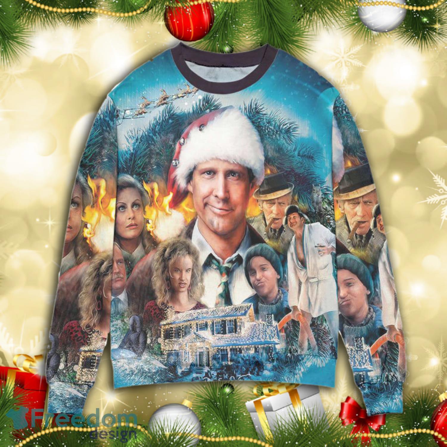 National Lampoon's Christmas Vacation Ugly Sweater Griswold Family